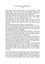 Konspekts 'Eriks Ādamsons "Ķirbji"', 1.