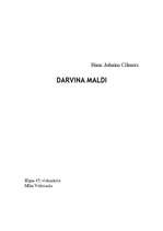 Konspekts 'H.J.Cilmers "Darvina maldi"', 1.