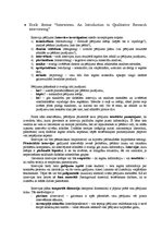 Konspekts 'Sociālo pētījumu metodes, trešais kopsavilkums', 2.