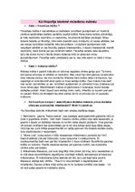 Konspekts 'Kā filosofija ietekmē mūsdienu mākslu?', 1.