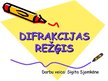 Prezentācija 'Difrakcijas režģis', 1.