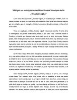 Eseja 'Mūžīgais un mainīgais tautas liktenī Zentas Mauriņas darbā "Trimdas traģika"', 1.