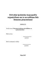Referāts 'Dzīvokļu īpašnieku kopsapulču organizēšana un to novadīšana līdz lēmumu pieņemša', 1.