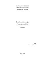 Konspekts 'Domāšanas sistemoloģija. Farmācija un izglītība', 1.