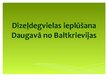 Prezentācija 'Dīzeļdegvielas ieplūšana Daugavā no Baltkrievijas', 1.