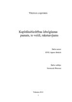 Referāts 'Kapitālsabiedrības izbeigšanas pamats, tā veidi, raksturojums', 1.