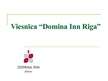 Prezentācija 'Viesnīca “Domina Inn Riga”', 1.