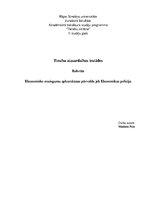 Referāts 'Ekonomisko noziegumu apkarošanas pārvalde jeb Ekonomikas policija', 1.