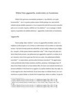 Eseja 'Mišela Fuko apgaismība, modernitāte un humānisms', 1.