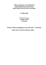 Referāts 'Saeimas vēlēšanu atspoguļojums preses izdevumos - vēsturiskais aspekts, pētot vi', 1.