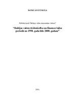 Referāts 'Baltijas valstu tirdzniecība un finanses laika periodā no 1990.gada līdz 2000.ga', 1.