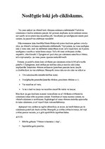 Eseja 'Cikliskums vēsturē un mūsdienās', 1.