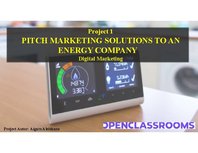 Referāts 'Pitch Marketing Solutions to an Energy Company', 21.