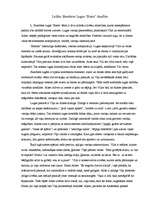 Eseja 'Leldes Stumbres lugas "Ezers" analīze', 1.