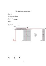 Paraugs 'Statiski noteicama rāmja dimensionēšana un pārvietojumu aprēķins', 7.