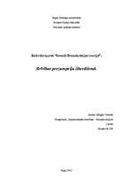 Referāts 'Brīvības prezumpcija liberālismā', 1.