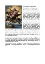 Konspekts 'Renesanses laika gleznas. Analīze', 2.