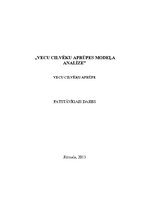 Konspekts 'Vecu cilvēku aprūpes modeļa analīze', 1.