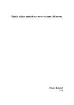 Referāts 'Dzīvās dabas attīstība zemes vēstures laikmetos', 1.