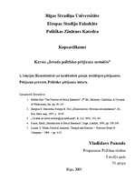 Konspekts 'Kvantitatīvā un kvalitatīvā pieeja sociālajos pētījumos. Pētījuma process. Polit', 1.