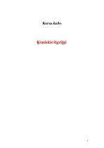 Prakses atskaite 'Ķīmiskie ilgviļņi', 1.