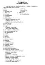 Konspekts 'Viendīgļlapu klase', 1.