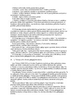 Konspekts 'Eksāmena jautājumi pedagoģijas vēsturē', 16.