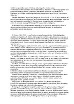 Konspekts 'Eksāmena jautājumi pedagoģijas vēsturē', 25.