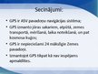 Prezentācija 'Globālā pozicionēšanas sistēma', 10.