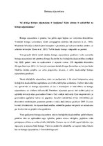 Eseja 'Biotopu atjaunošana', 1.