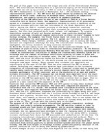 Eseja 'International Monetary Fund, the Origin and Role', 1.