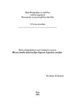 Konspekts 'Bērnu tiesību konvencijas 9. panta 3. punkta analīze', 1.