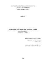 Referāts 'Jaunieša fiziskās spējas - ātrums, spēks un koordinācija', 1.