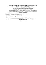 Referāts 'Pesticīdu izmantošanas izvērtējums lauksaimniecībā ', 1.