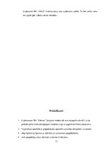 Prakses atskaite 'Profesionālās prakses pārskats SIA "Aleksart"', 73.