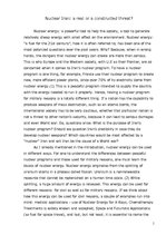 Eseja 'Nuclear Iran: A Real or a Constructed Threat?', 1.