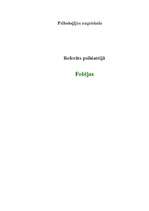 Referāts 'Fobijas', 1.