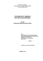 Referāts 'Civildienestu ierēdņu disciplināratbildība', 1.