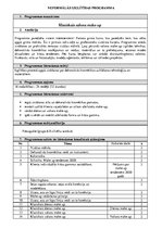 Konspekts 'Neformālās izglītības programma, make up kursi', 1.