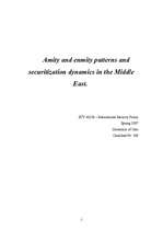 Referāts 'Amity and Enmity Patterns and Securitization Dynamics in the Middle East', 1.