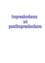 Referāts 'Impresionisms un postimpresionisms', 1.