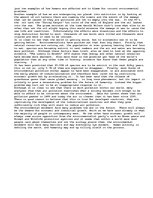 Eseja 'Endangered Planet', 2.