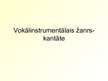 Prezentācija 'Vokālinstrumentālais žanrs - kantāte', 1.