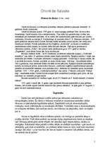 Konspekts 'Onorē de Balzaks "Šagrēnāda"', 1.