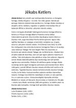 Konspekts 'Jēkabs Ketlers', 1.