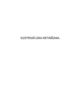 Konspekts 'Elektriskā loka metināšana', 1.