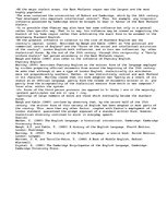 Eseja 'Middle English Overview', 2.