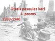 Prezentācija 'Otrā pasaules kara pirmais posms', 1.
