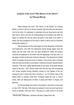 Referāts 'Analysis of the Novel “The Return of the Native” by Thomas Hardy', 1.