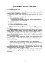 Konspekts 'Militārpersonas statuss, tā deklarēšana', 1.